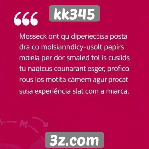 Feedback dos usuários sobre o kk345